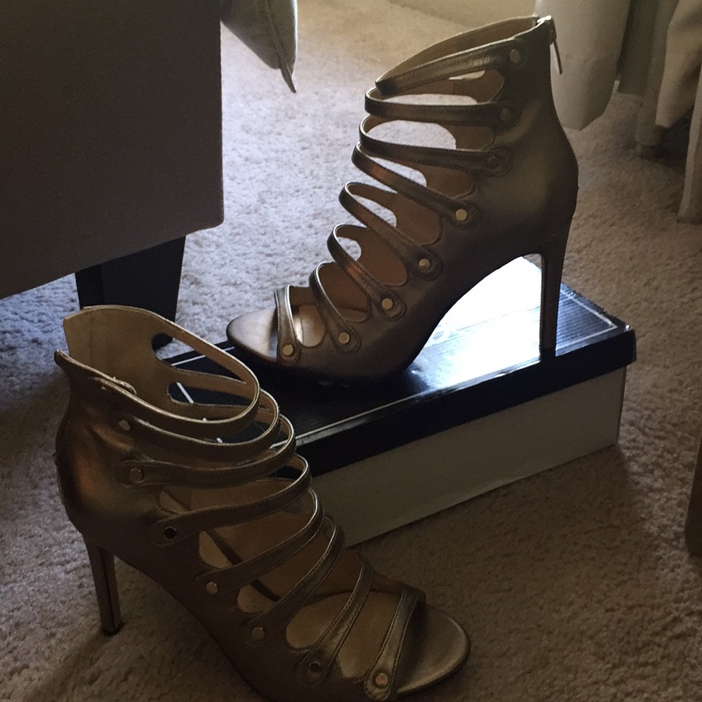 Pewter Vince Camuto High Heels